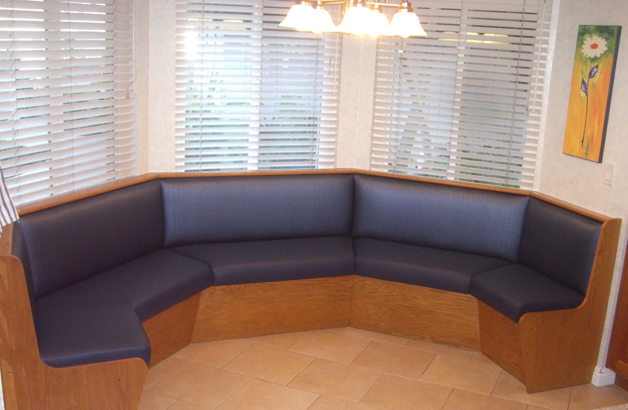 Custom Upholstered Booths